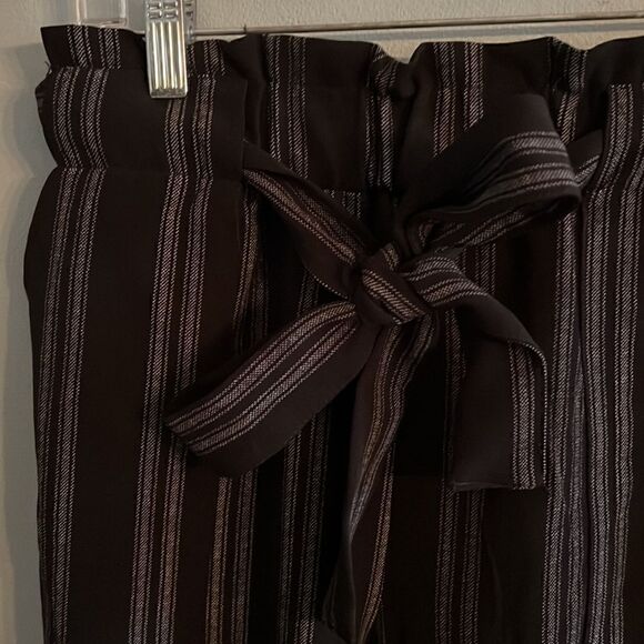 Streetwear Society paper bag straight leg elastic waist Women’s M pants NWT - Picture 6 of 16